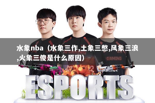 水象nba(水象三作,土象三憋,风象三浪,火象三傻是什么原因)
